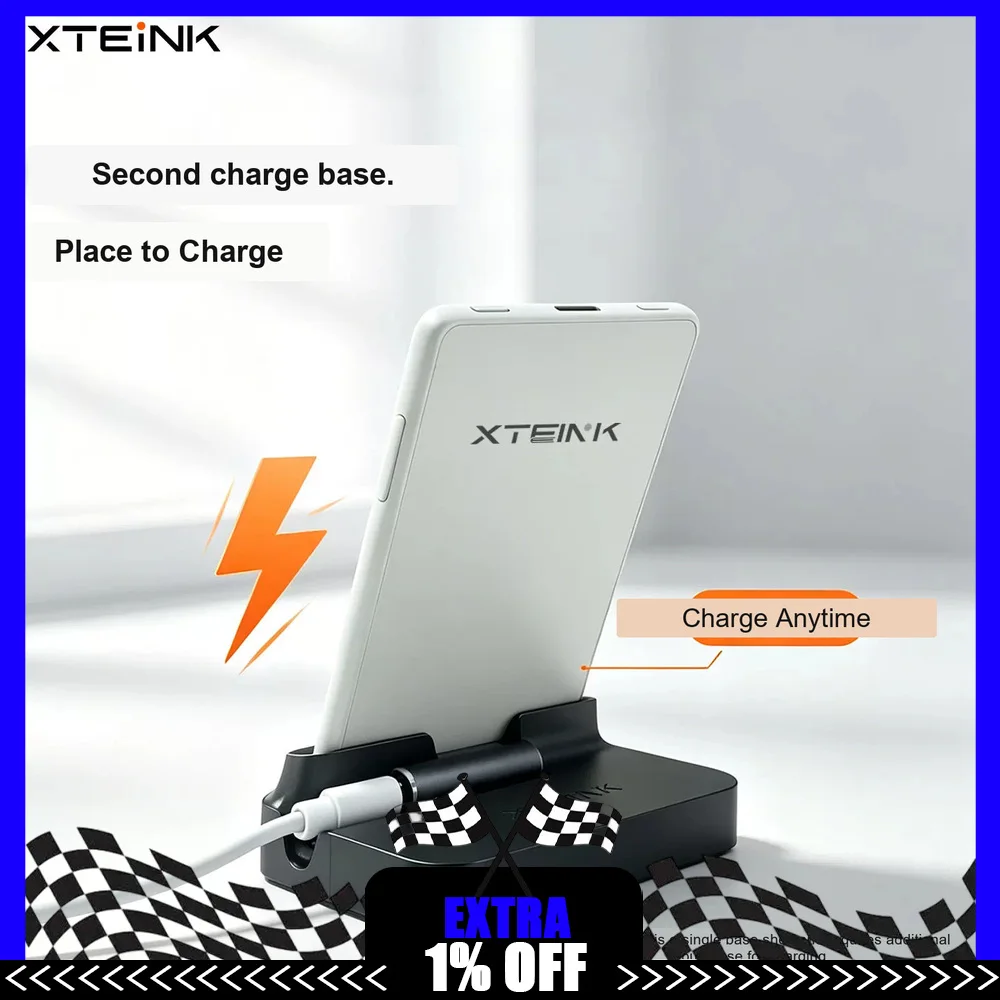 For XTEINK Magnetic Desktop Stand for X3 X4 X4 Pro E Ink Device Charging Base