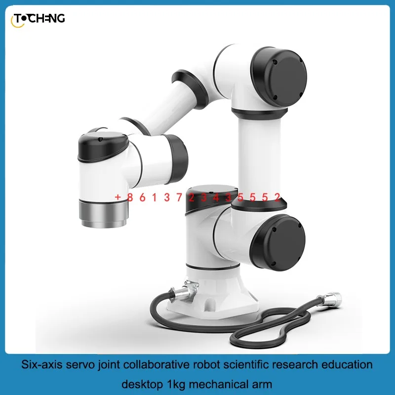 

Robot 6 axis servo joint collaborative robot scientific research education desktop 1kg mechanical arm