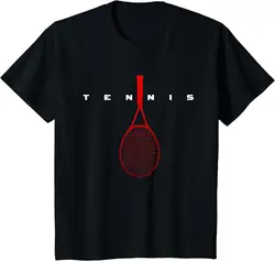 Cool Tennis Racquet  T-Shirt Tenis Sports Casual Clothes Tops T Shirts for Men Streetwear  Graphic T Shirts  Ropa Hombre