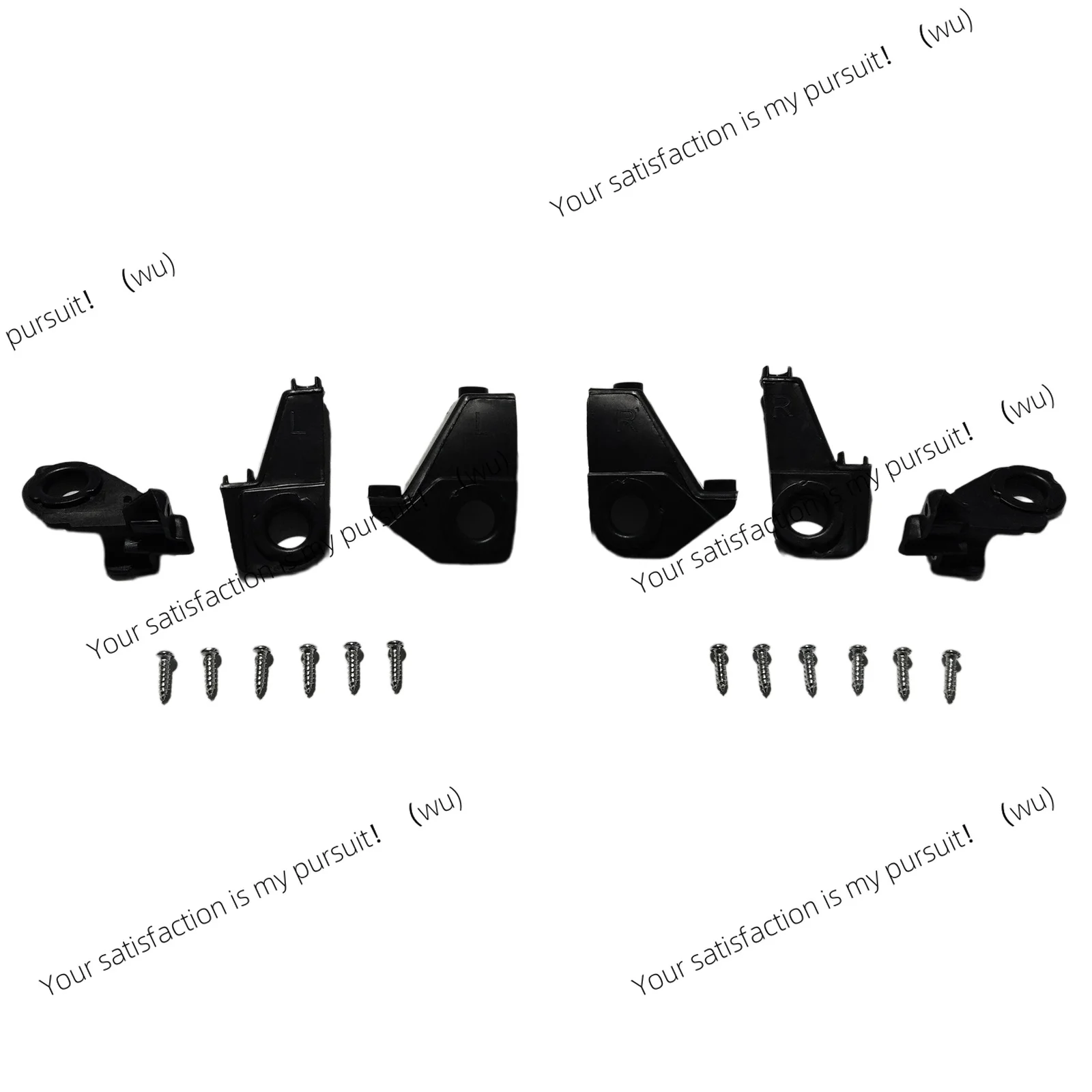 For Golf For Mk6 08-16 Check OE Before Purchasing 5K0998225 1 Pair Left & Right Headlight Repair Bracket Mount Clips 5K0998226