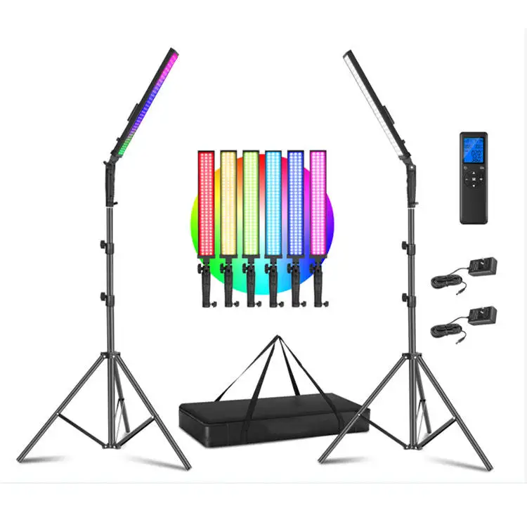 

CYKE Video Studio Light Photography Handheld RGB LED Light Stick with Tripod for Live Streaming