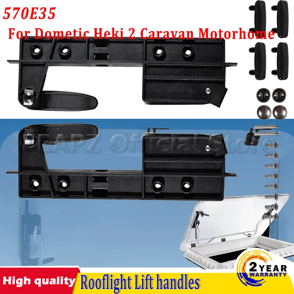 

Car 1pair Rooflight Lift handles For Dometic Heki Caravan Motorhome 570E35