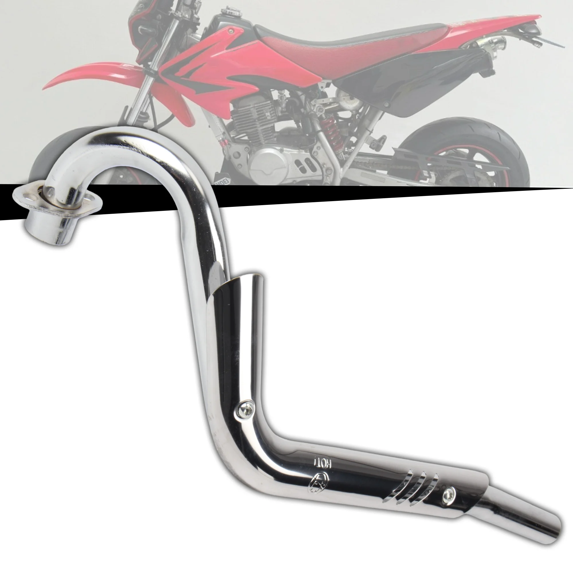 Motorcycle 28MM Exhaust Pipe System Muffler For XR50 CRF50 110cc 125cc 140cc Pit Dirt Bike Motorcross Modified Accessories ﻿ - view 5