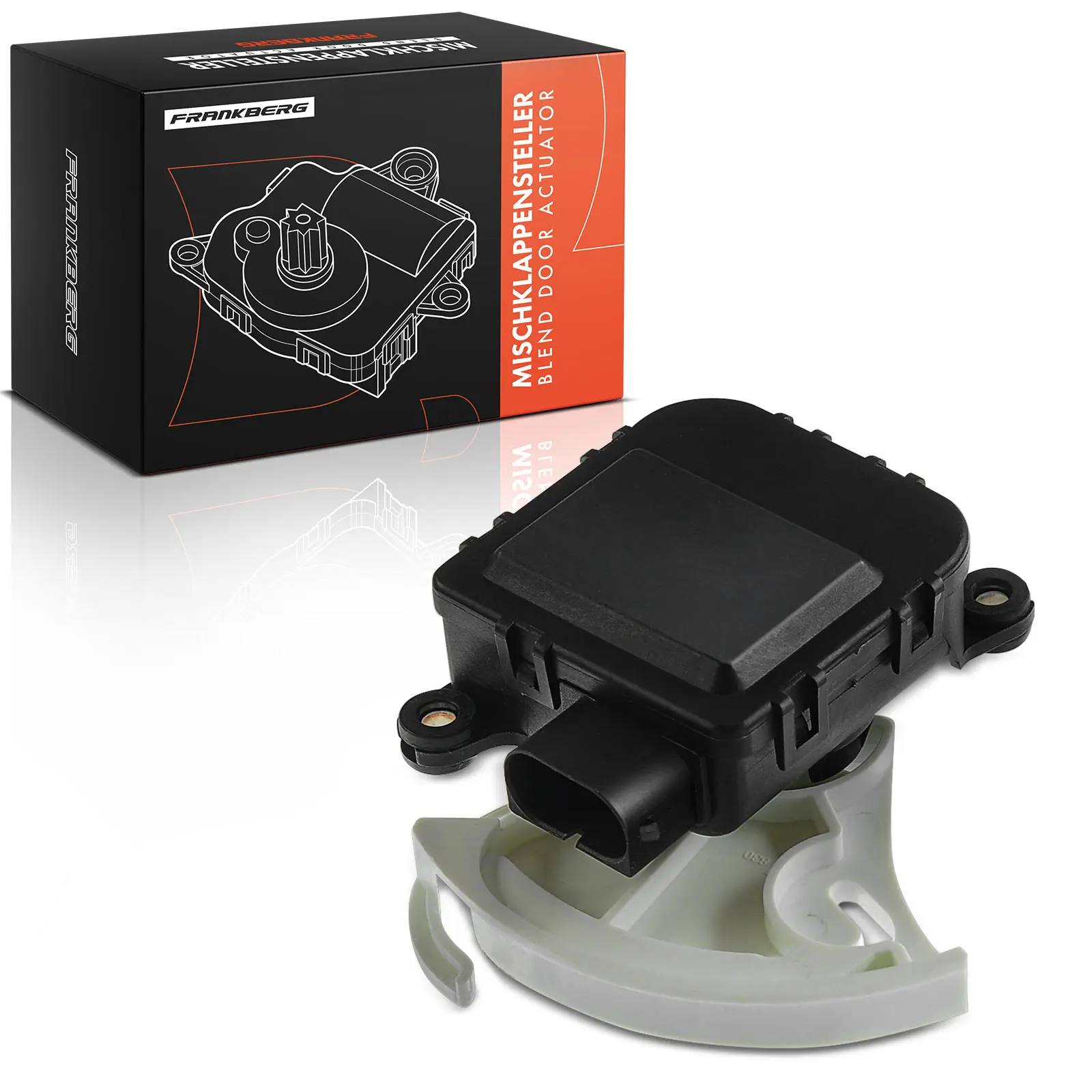 Frankberg 1x servomoteur de commande de registre de ventilation pour climatiseur VW Passat 3B Audi A4 8D2 8D5 B5 Skoda Superb I 3 U4 604-830 8D1820511G