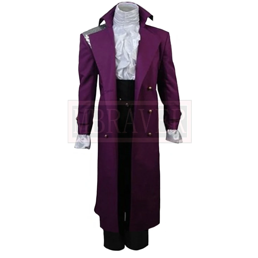 Prince Rogers Nelson Purple Rain Halloween Cosplay Costume Halloween Custom Made