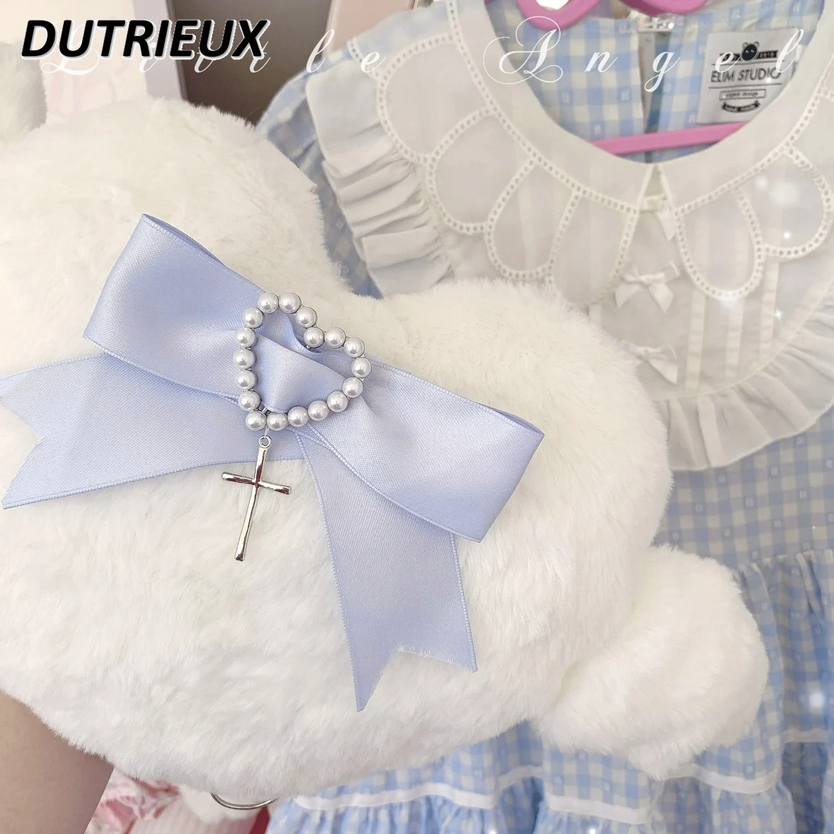 Japanese Style Spring Summer Elegant Backpack Water Color Girl's Backpacks Lolita Bag Female Fshion Sweet Cute Women's Bags image 3
