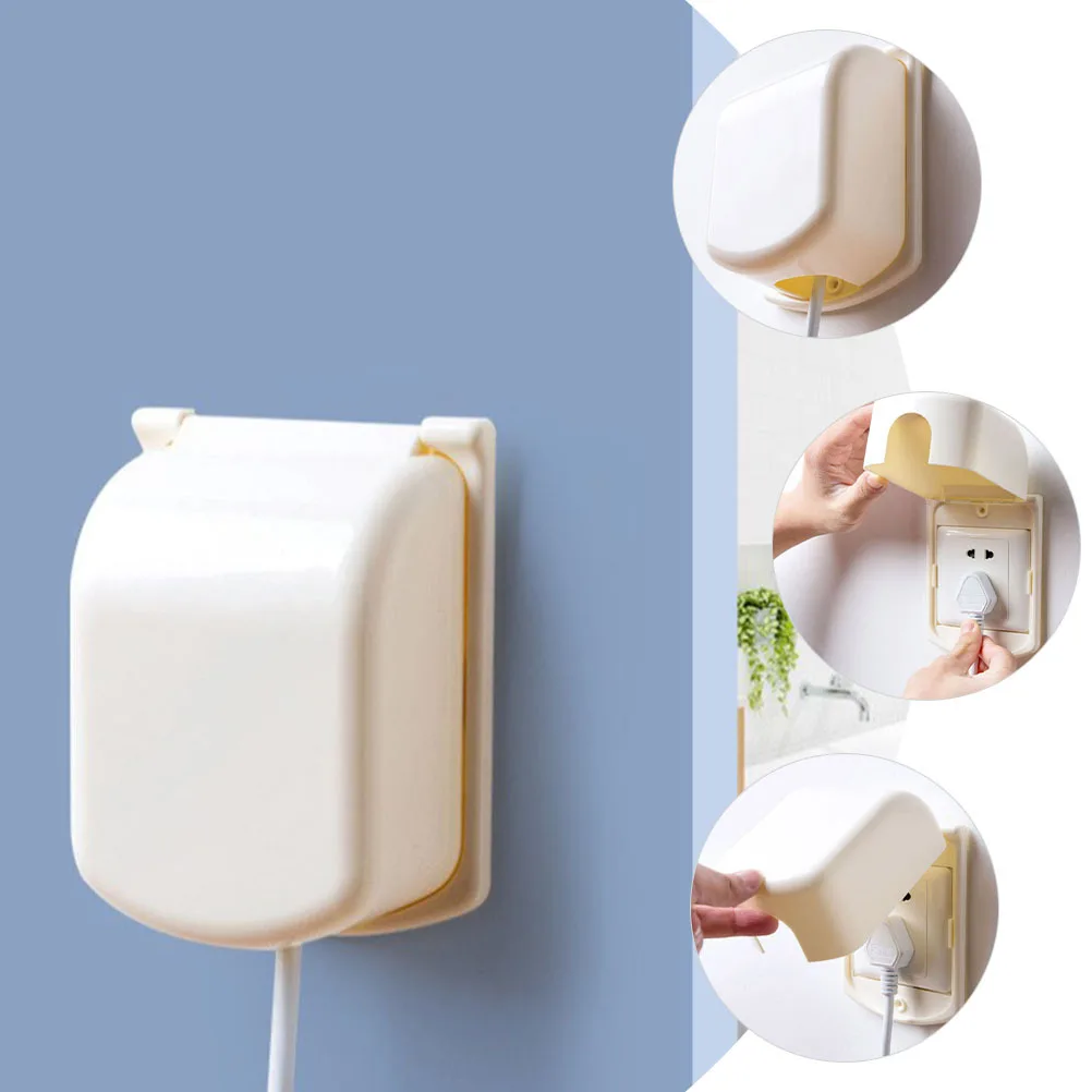 

2 шт. крышки для розеток, защита для детской вилки, противоударная крышка для розеток из АБС-пластика, защита от детей, защитная крышка для электрической розетки