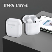 Air Pro4 Bluetooth Earphone TWS wireless Headset HiFi  stereo Headphone Noise Reduction Earbuds For Lenovo Xiaomi air pods pro