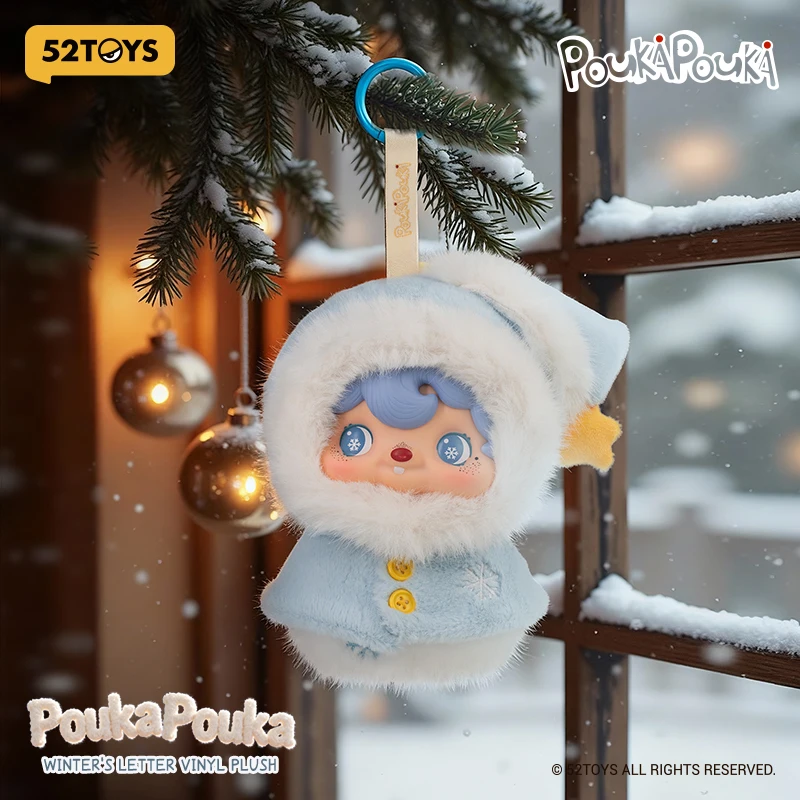 

52TOYS POUKAPOUKA Winter's Letter Vinyl Plush, Height: 16cm