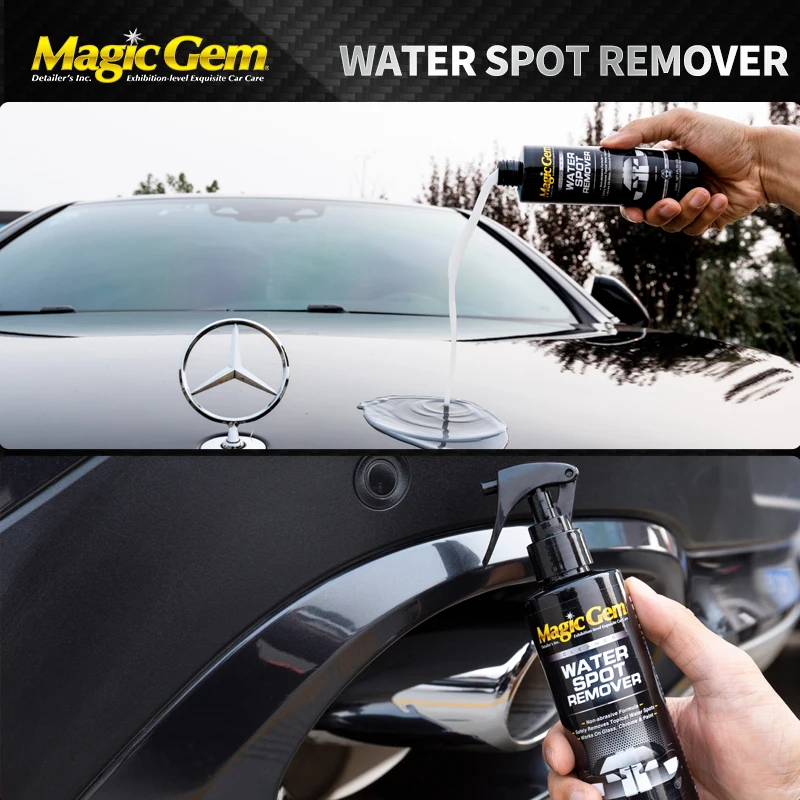 Magic Gem G02 Automotive Water Stain Remover For the removal of water stains and watermarks on car glass and paintwork.