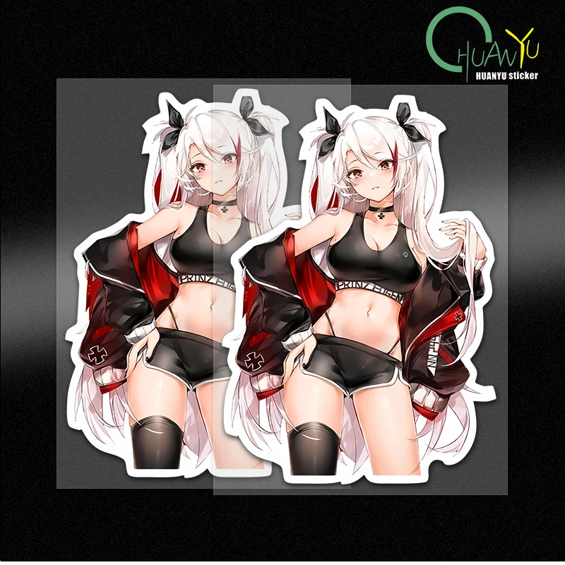 Mikke Game Goddess Of Victory Peripheral Niki Car Sticker Electric Car Bumper Laptop Decoration Room Waterproof Sticker