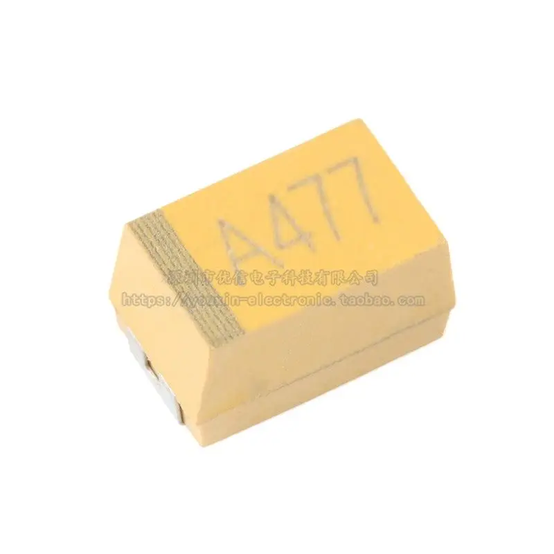 

10PCS/Xiangjiang/7343 Patch Tantalum Capacitor E Type 470uF(477) ± 20% 10V CA45-E010M477T