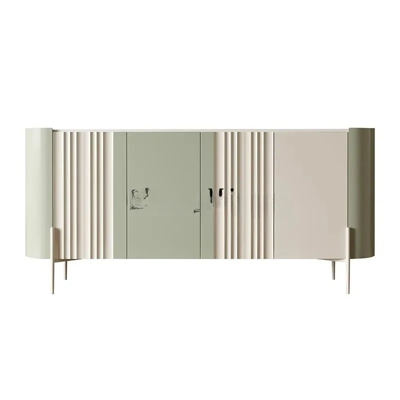 

HJ обеденный боковой шкафчик из цельного дерева в стиле ретро для гостиной у стены, антикварный входной декоративный шкаф для хранения вещей