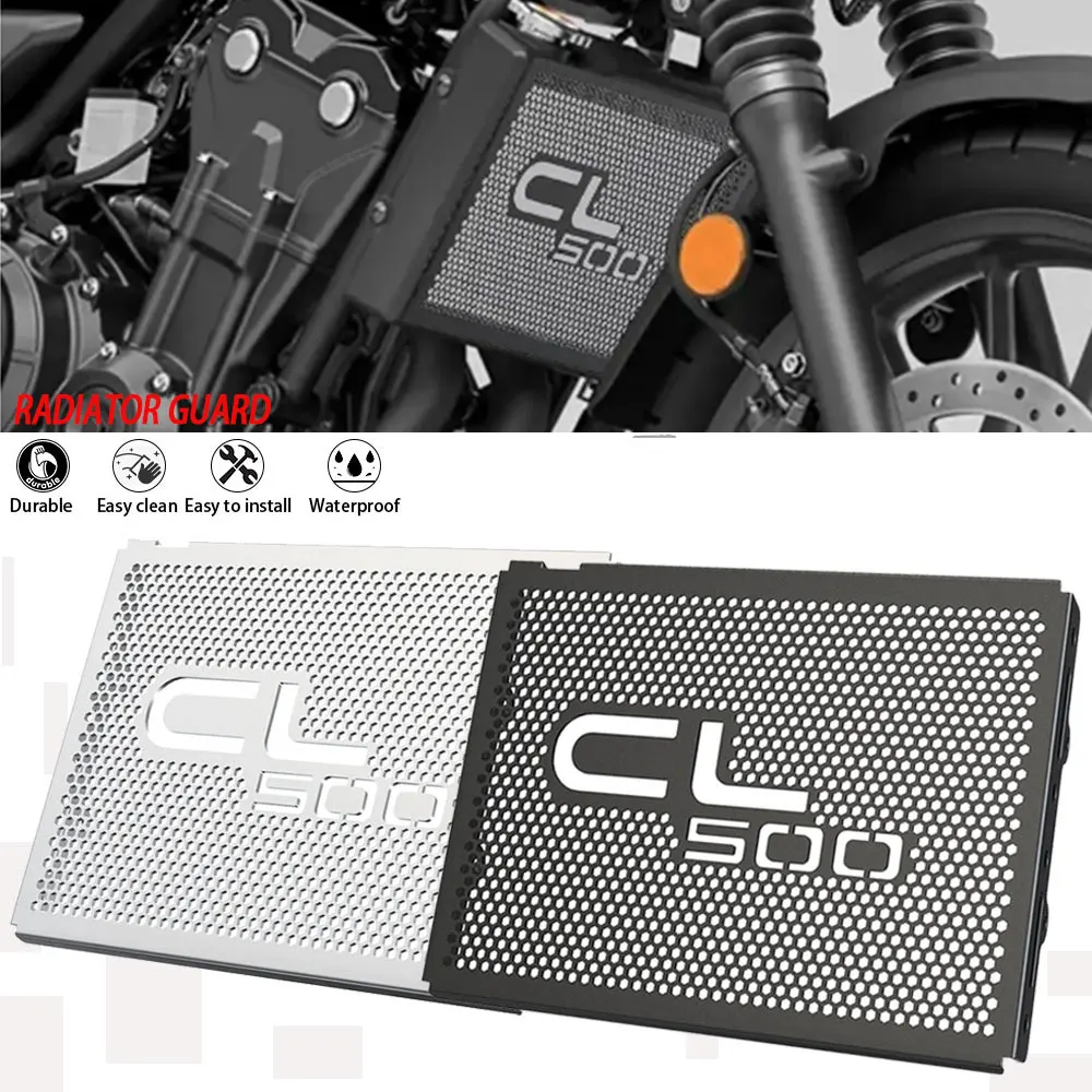 

Новая решетка радиатора для HONDA CL500 CL 500 2023 2024 2025, аксессуары для мотоциклов, защита охлаждающей крышки двигателя
