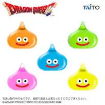 Japan Taito Goods Dragon Quest Transparent Mini Figure Slime Appear