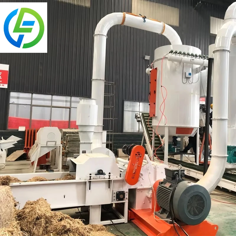 New Alfalfa Hay Animal Feed Hammer Mill Crusher Machine Livestock Cow Cattle Sheep Hay Grass Grinding Feed Processing Machines