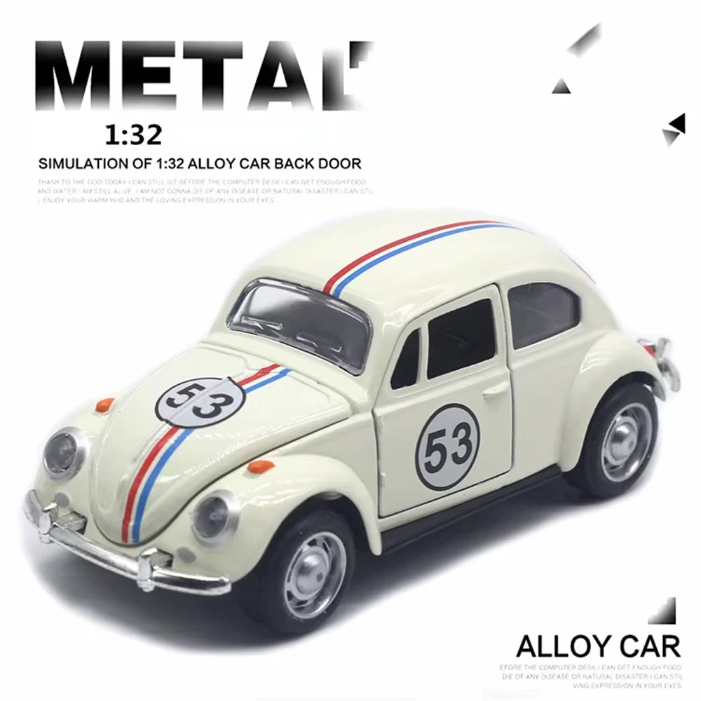 1:32 Alloy Metal Diecast Classic Vehicle Model Toy Vintage Auto Model Toy Back Model Collection Gift