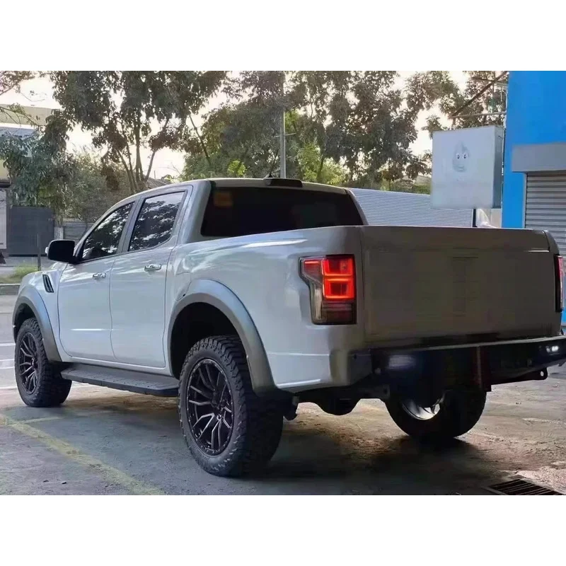 Auto Accessories Facelift Body Kit For Ford Ranger T6 T7 T8 Convert To F150 Raptor Look Pickup Truck Exterior Upgrade Kits