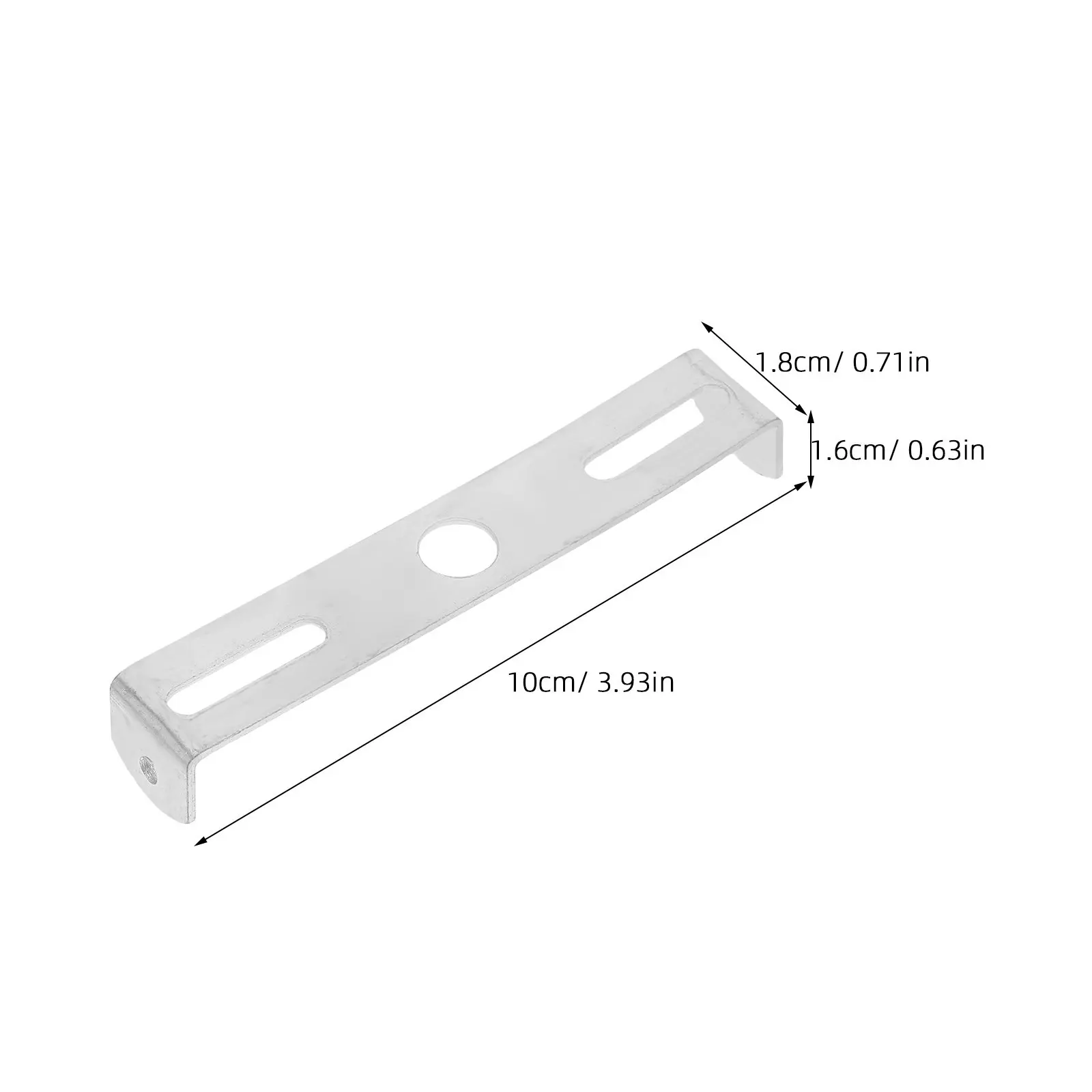 1Set Light Fixture Mounting Bracket Square 100Mm Ceiling Plate Sturdy Outdoor Crossbar for Chandelier Lighting