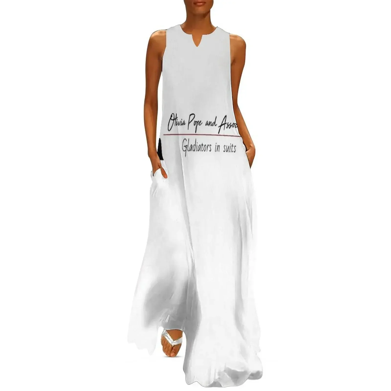 

Pope and Associates-Gladiators in suits Long Dress dresses for official occasions Dance dresses Woman clothes Dress