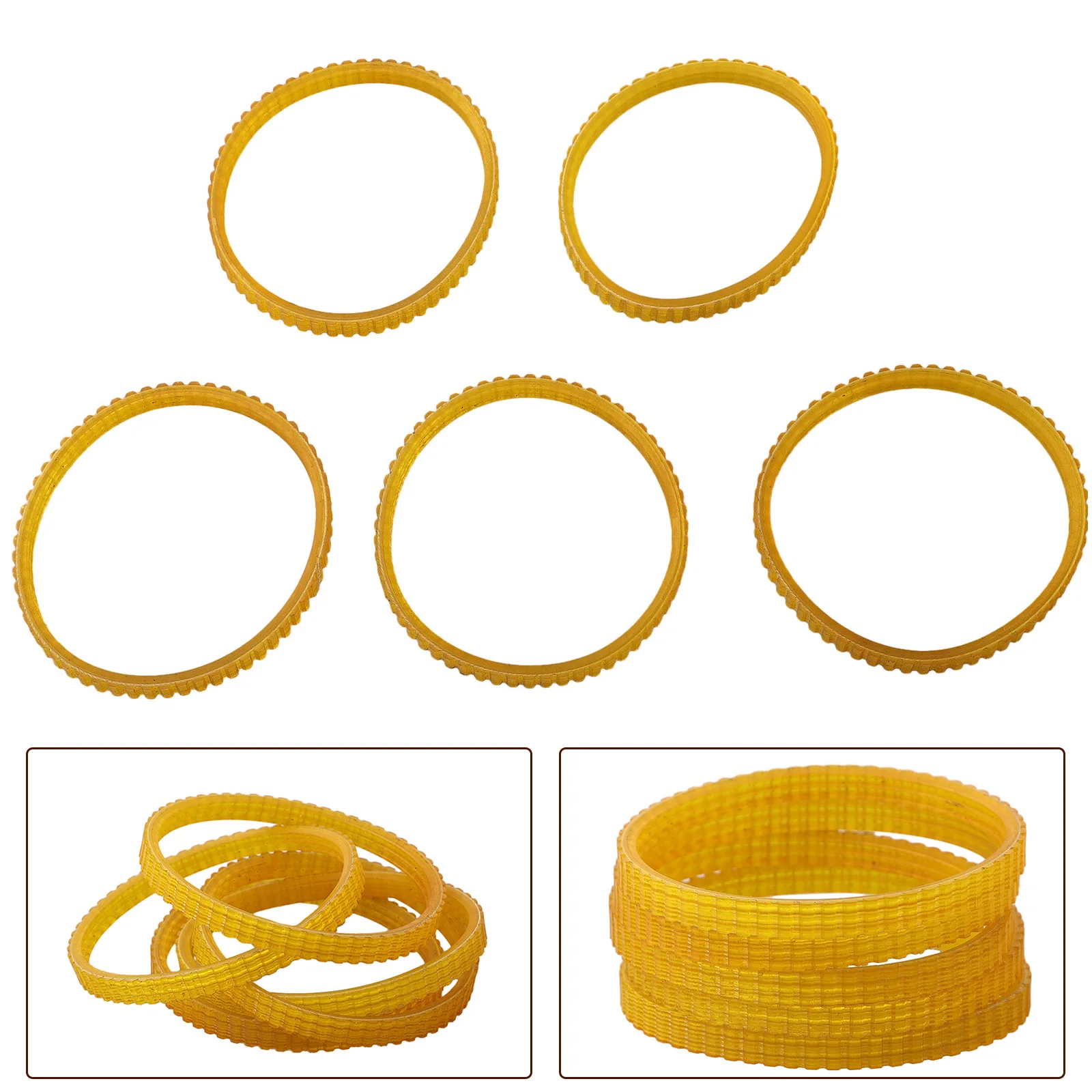 

5Pcs Electric Planer Driver Belt 250mm Rubber Spare Parts For 9045 Sander Sanding Machine Woodworking Power Tools Accessories
