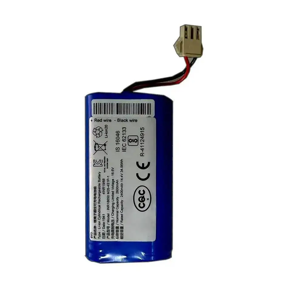 طاقة موثوقة لسلسلة Ecovacs U2 DG500 CEN588 2600Mah بطارية المكنسة الكهربائية الروبوتية INR18650 M26-4S1P-1 #2