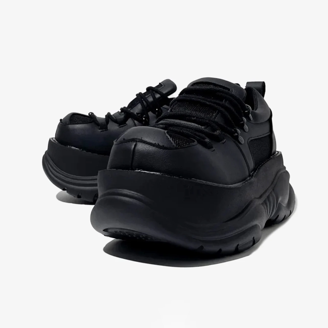 

Весенняя новинка: Женские ретро-туфли на платформе в стиле панк, модные массивные балетки