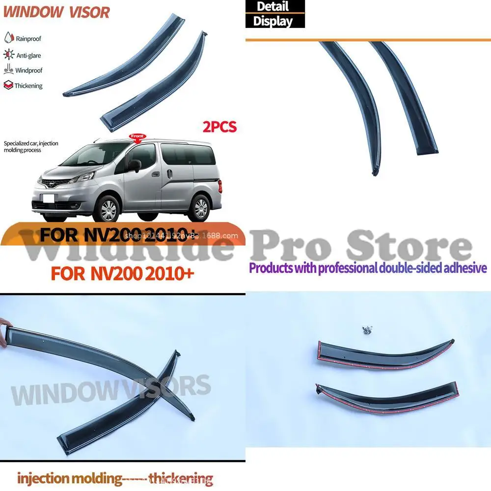 

1 комплект оконного козырька для Nissan NV200 для правого руля, зарубежная версия Гонконга