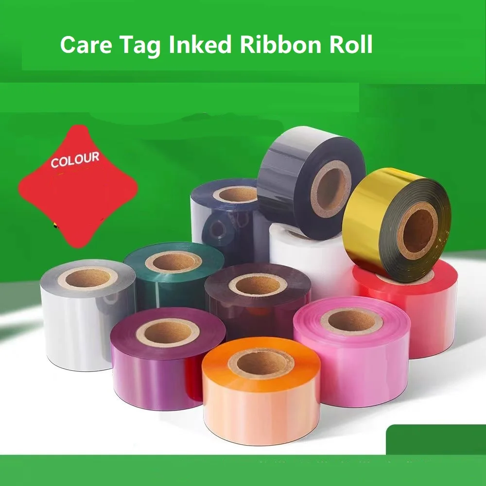 care-label-printer-inked-ribbon-roll-blue-green-red-gray-washable-label-printing-inked-ribbon-for-home-textiles-clothing-shoes