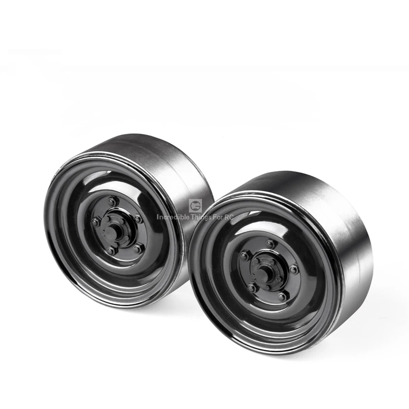 2pcs 1.9 inches Metal wheel hub for 1/10 RC Crawler Car Traxxas TRX4 SCX10 RC4WD Accessories