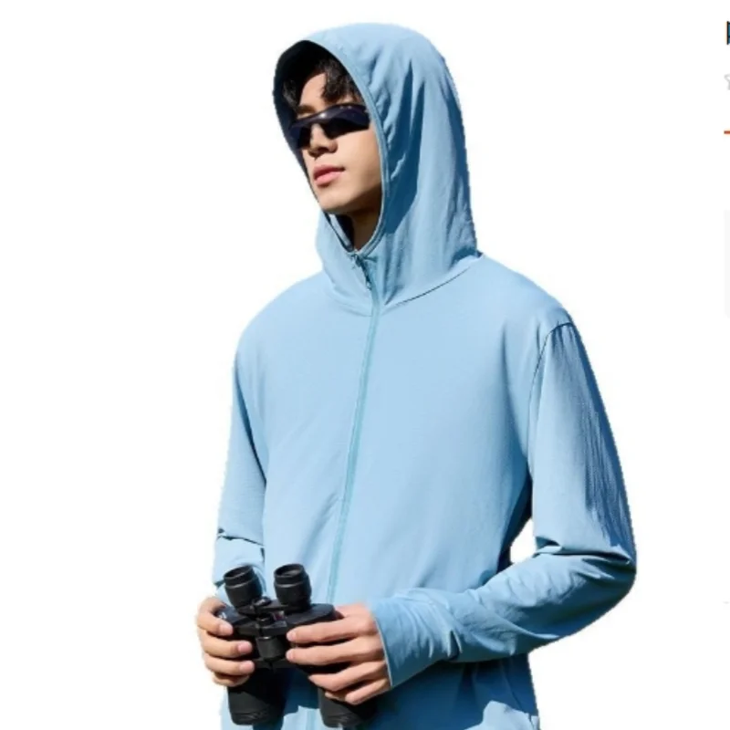 

Fashionable and trendy new hot selling sun protection clothing, lightweight and breathable, couple's cold and super strong UV pr