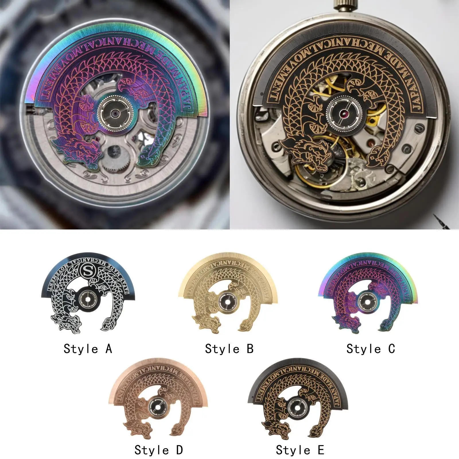 

Watch Movement Rotor Lightweight Replacement Accessory for NH38 NH39 4R35