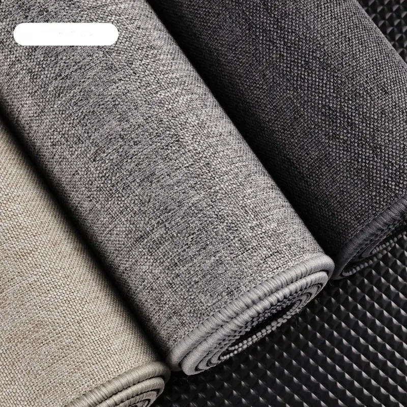 700*300mm Linen Mouse Pad Custom 4mm Thickness Large-sized Table Mats Minimally Designed Shock-absorbing Keyboard Pads Anti-Slip