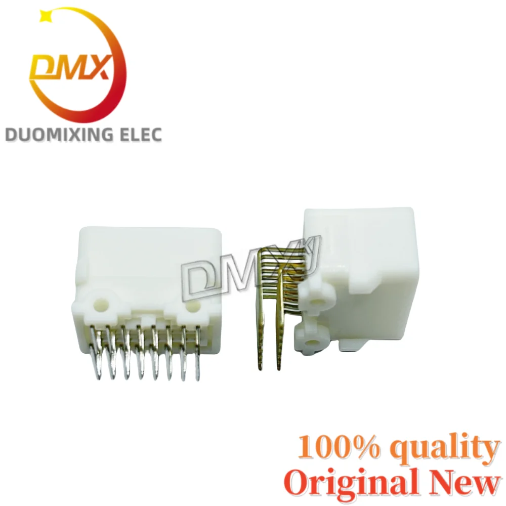 10 SZTUK/PARTIA 100% Nowy Oryginał 1318382 -2 PBT-GF15 Złącze samochodowe 16PIN Rozstaw 2,2 MM Wygięte gniazdo pinowe PCB