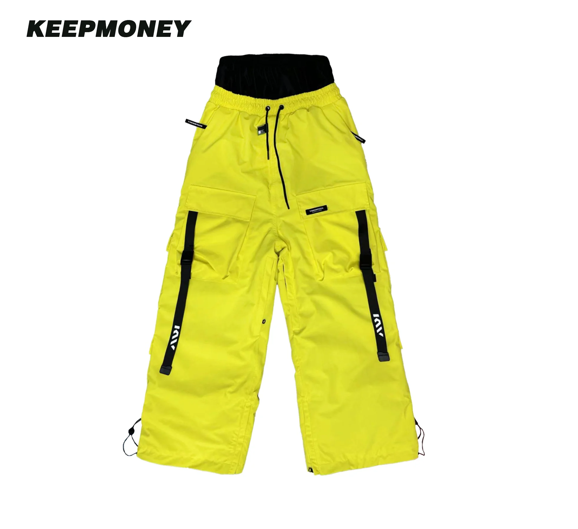 Waterproof Wear-Resistant Ski Pants for Men and Women, Windproof, Single Board, High Quality, High-End, 2024