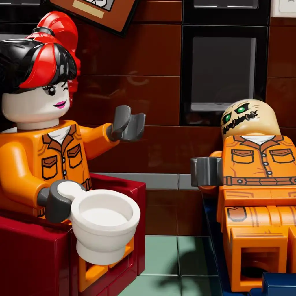 Disney 2026 NEW Hero Series 76300 Arkham Asylum set, Halloween, presente de Natal, presente de aniversário