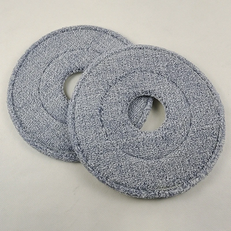 Circular Mop Head Cloth Rotating And Wringing To Clean Floor Mats Universal Replacement Accessory For Household Mops