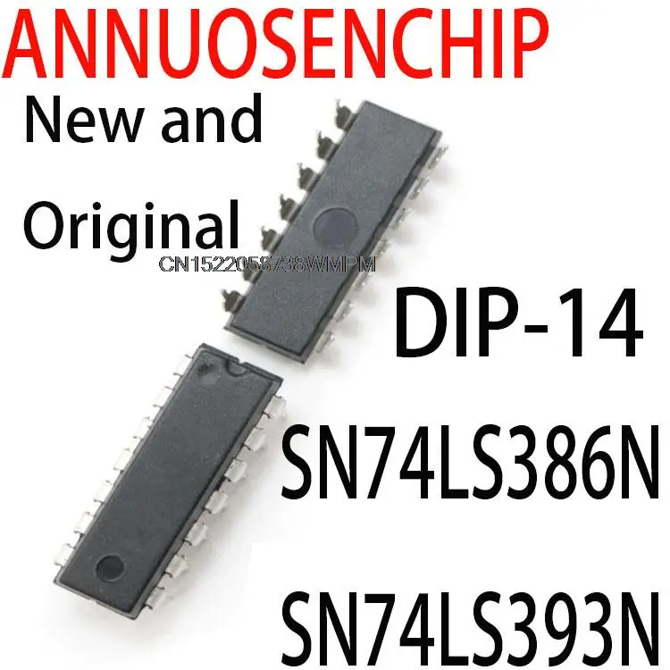 100PCS New and Original 74LS643 IC DIP-16 SN74LS131N SN74LS595N DIP-14 SN74LS386N SN74LS393N DIP-20 SN74LS640N SN74LS643N