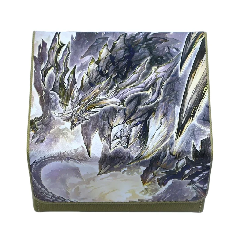 YuGiOh Imperial Dragon Primoredial Dragon DIY Acrylic Center Card Stuck Leather Card Box Anime Classics Game Collection Card Toy