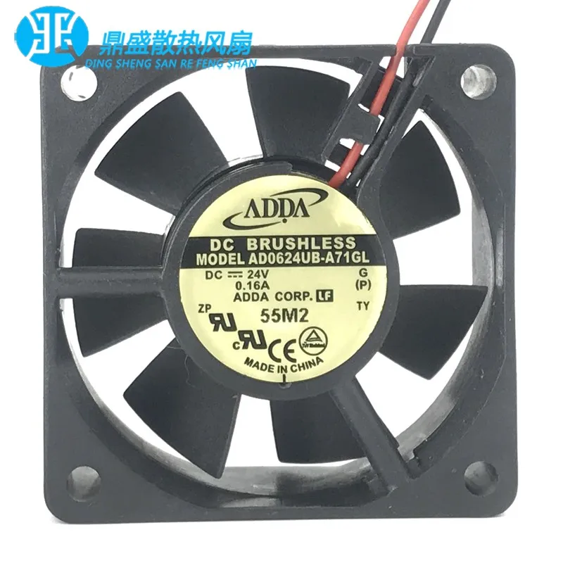 1pcs * ORIGINAL AD0624UB-A71GL 24V 0.16A 6025 60*60*25mm NEW COOLING FAN RADIATOR