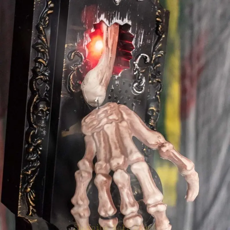 KX4B Motion Activated Halloween Türklingel mit Nebelspray verbessern die Sicherheit und Spaß für Zuhause
