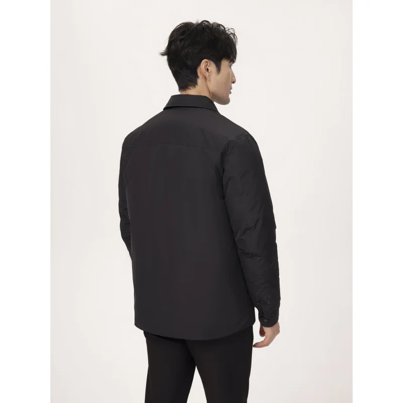 GIOIOMen's Down Jacket，Autumn and Winter High Quality White Duck Down Filling Lapel Lightweight Casual Down Jacket Jacket