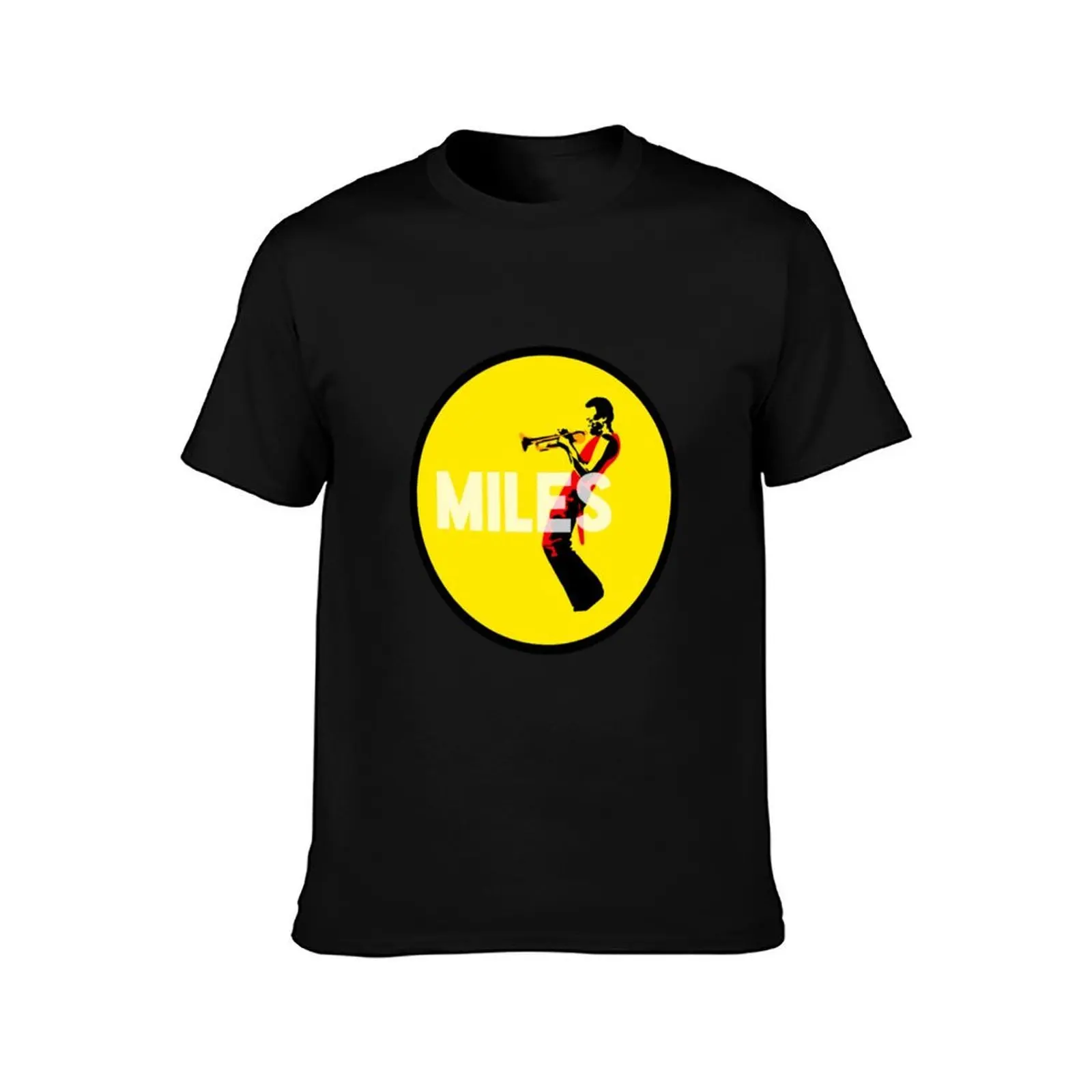 Miles Davis T-Shirt, Summer Casual Cotton Tee, Oversized Streetwear Tops, Vintage Graphic Print, Loose Fit Short Sleeve