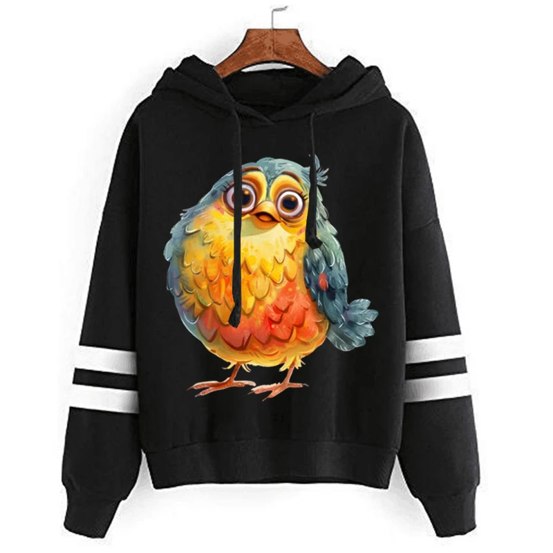 

Watercolor Bird Graphic Women/Men Casual Hoodies Fuuny Animal Lover Fashion Streetwear Hoodie Unisex Watercolor Bird Sweatshirt