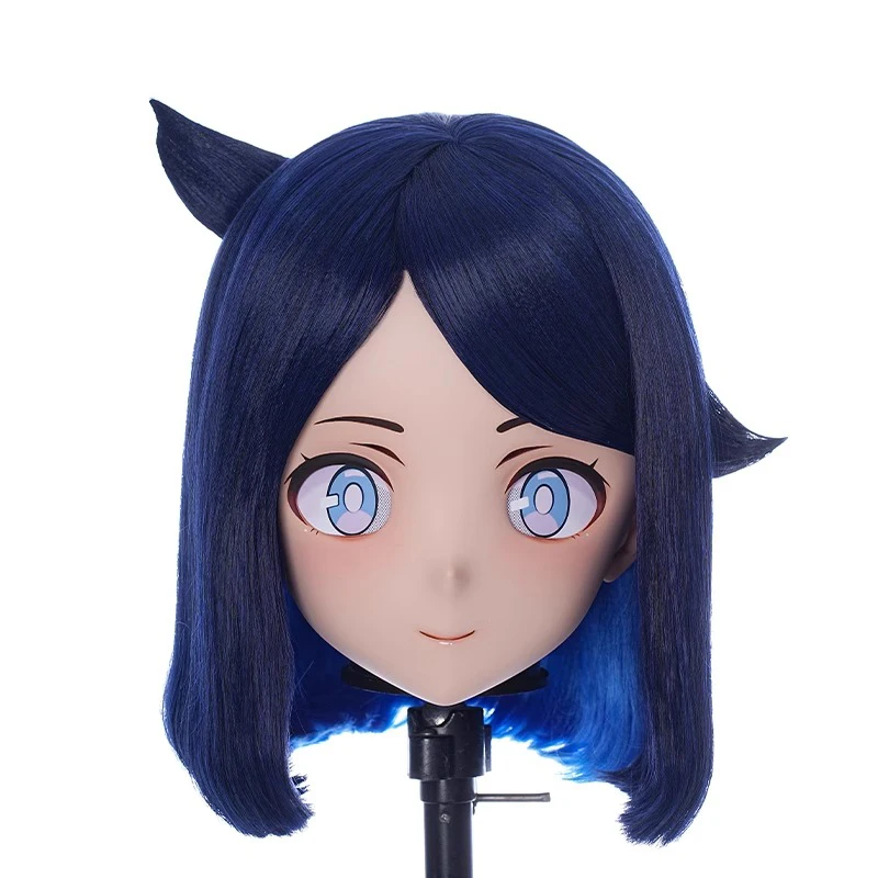 

Full headband lock Customize Full Crossdress Doll Female/Girl Cartoon Character Kig Cosplay Japanese Anime Kigurumi Masks