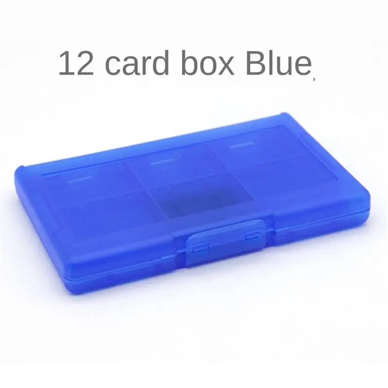 1 Uds. Para Nintendo/para Switch caja de Cassette de juego NS12 + 2 cajas de tarjetas caja de almacenamiento de Cassette caja de tarjetas Ns