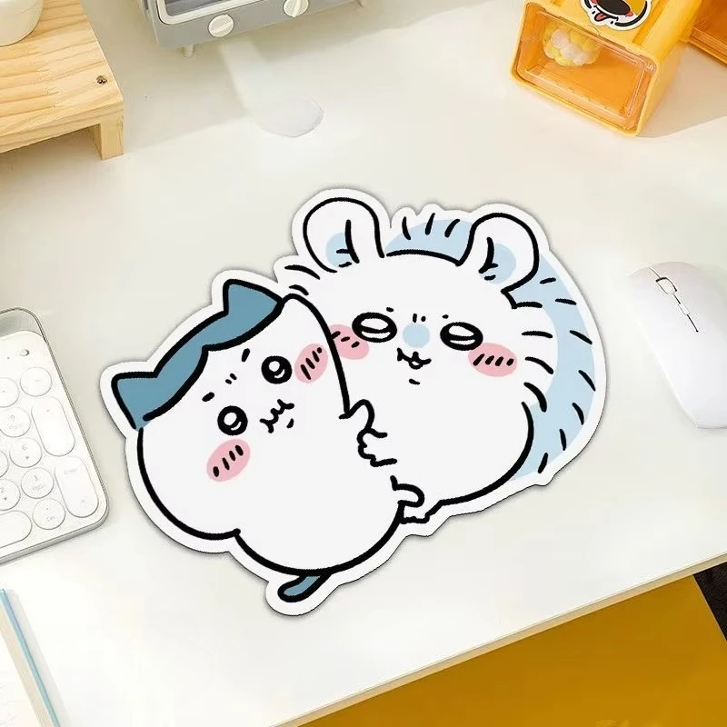 Chiikawa Usagi Hachiware Mouse Pad Cute Anime Diatomaceous Earth Desk Mat Kawaii Non Slip Gaming Computer Office Decor view 6