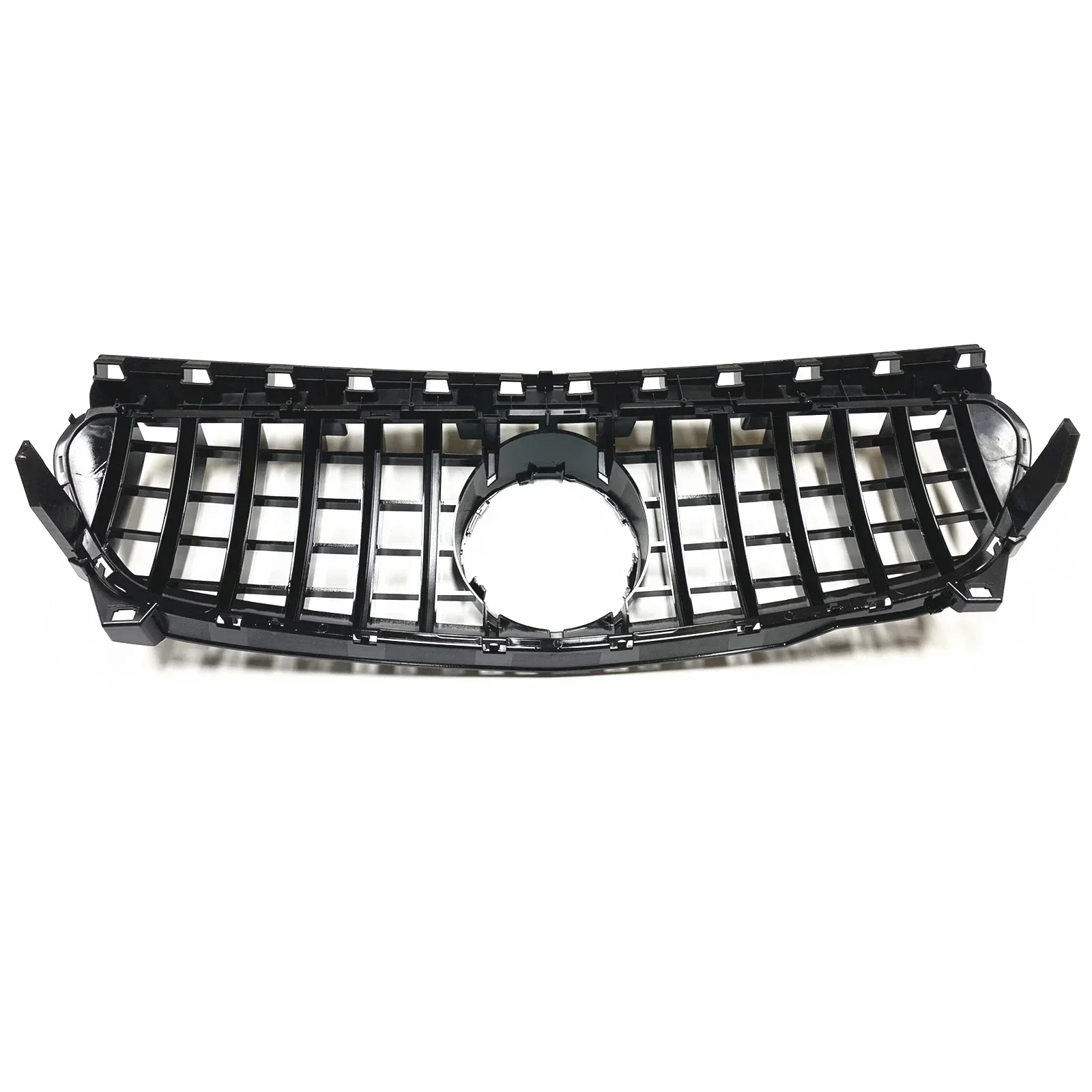 New！ Front Grille Grill For Mercedes Benz W117 C117 2013-2016 CLA200 CLA250 CLA45 GT Style Silver/Black Upper Bumper Hood Mesh G