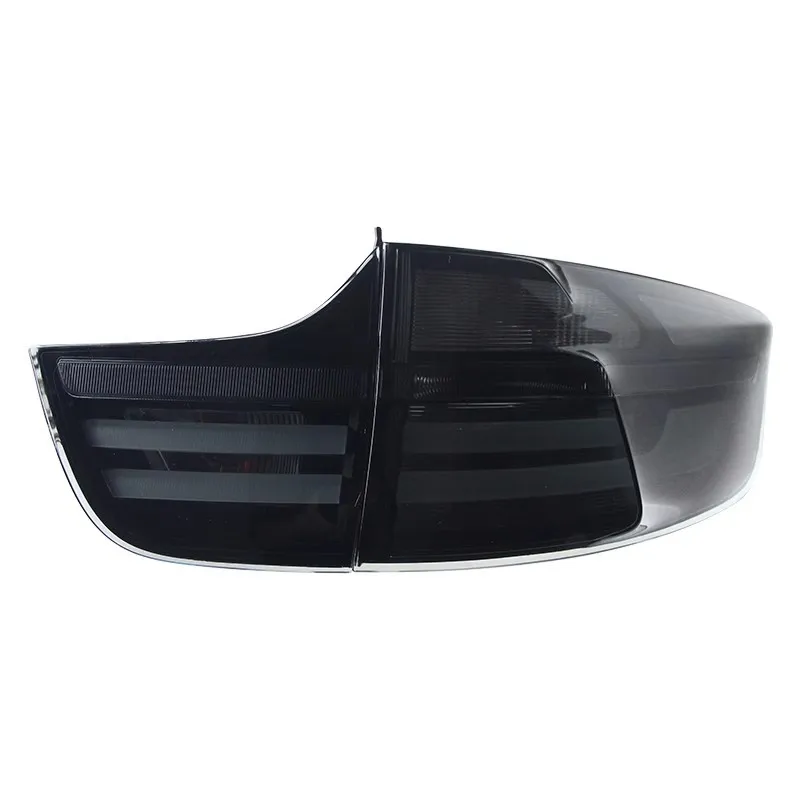 

Suitable for 08-14 BMW X6 taillight assembly E71 modified LED light guide running light brake light blackened model