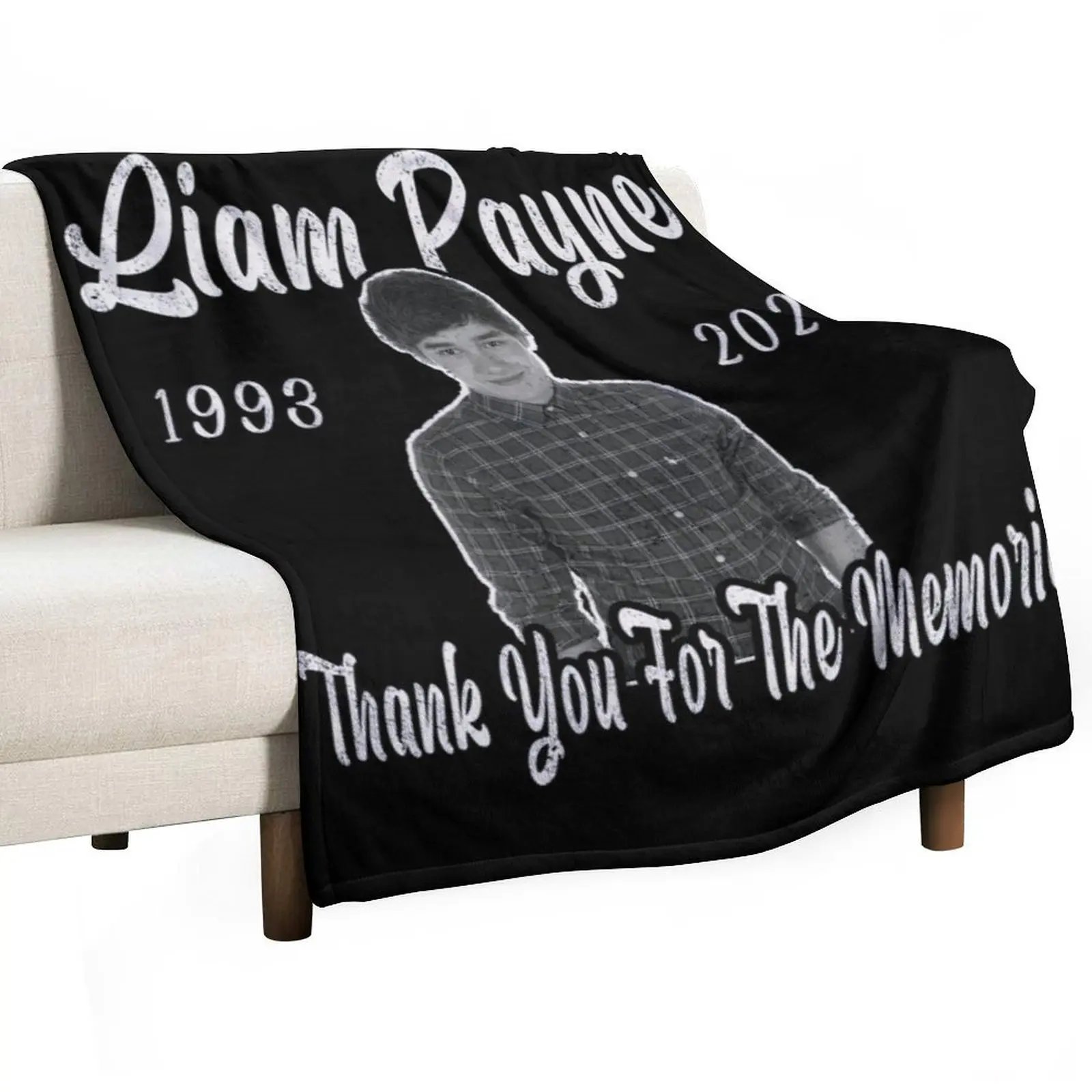Thank You For The Memories 90s Throw Blanket Cozy Microfiber Throw Blanket for Home Bedroom